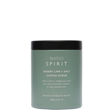 Natio Spirit Lime & Salt Coffee Scrub 300g