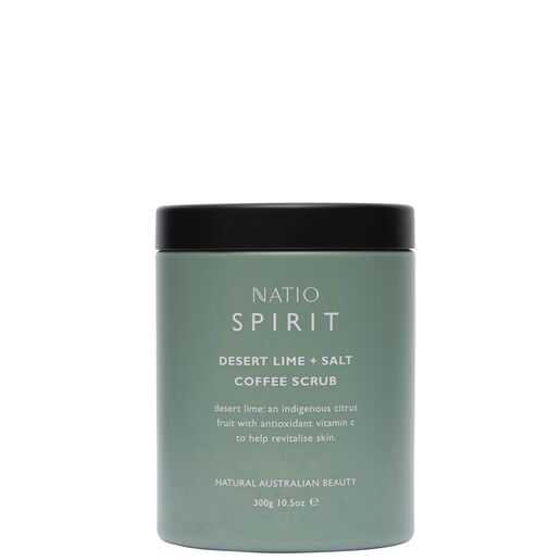 Natio Spirit Lime & Salt Coffee Scrub 300g