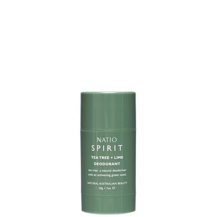 Natio Spirit Tea Tree & Lime Deodorant 50g