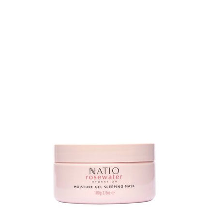 Natio Rosewater Hydration Moisture Gel Sleeping Mask 100g