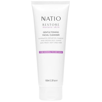 Natio Restore Gentle Toning Facial Cleanser 100ml