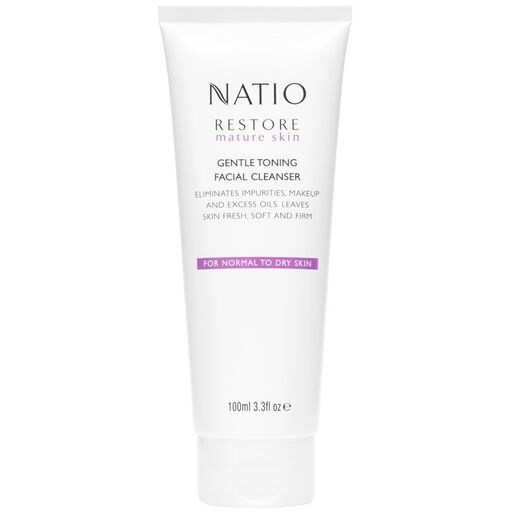 Natio Restore Gentle Toning Facial Cleanser 100ml