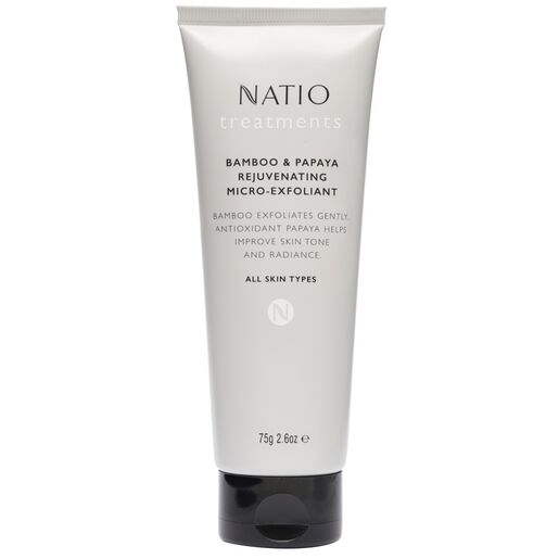 Natio Bamboo/ Papaya Rejuvenating Micro Exfoliant 75g
