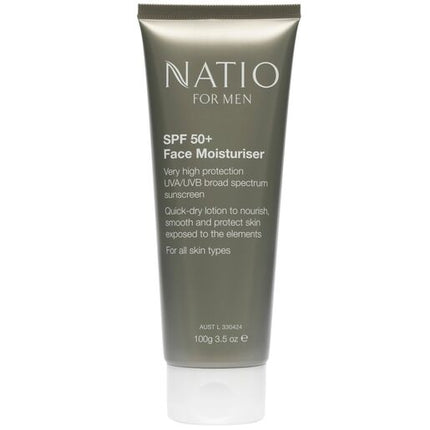 Natio Mens SPF50 Face Moisturiser