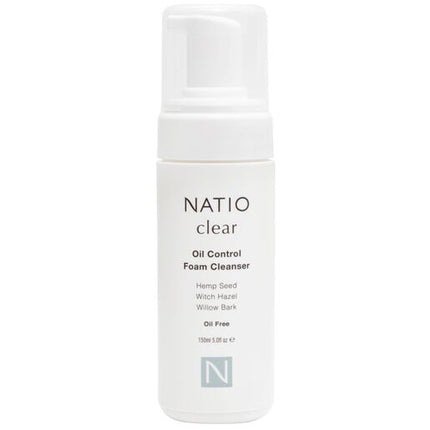 Natio Clear Oil Control Foam Cleanser 150ml