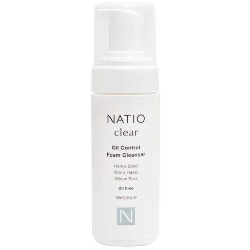 Natio Clear Oil Control Foam Cleanser 150ml