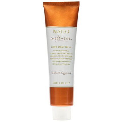 Natio Wellness Hand Cream SPF15 100ml
