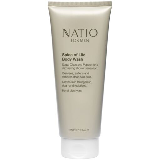 Natio Spice of Life Body Wash for Men 210ml
