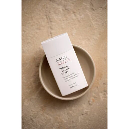 Natio Ageless Hydrating Face Fluid SPF 50+ 60ml
