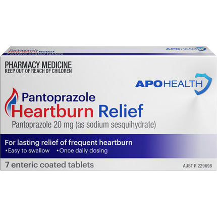 ApoHealth Pantroprazole 20mg 7 Tablets