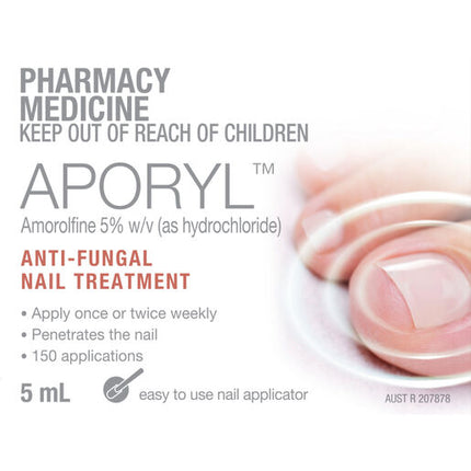 Aporyl Anti-fungal Nail Treatment 5ml