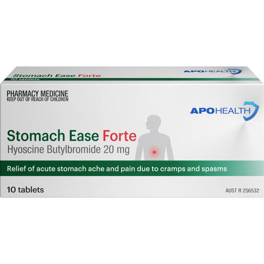 ApoHealth Stomach Ease Forte 20mg 10 Tablets