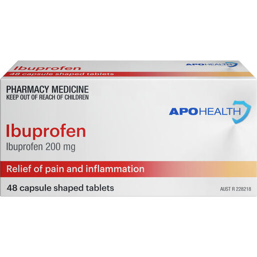 ApoHealth Ibuprofen 200mg 48 Tablets