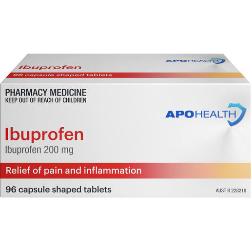 ApoHealth Ibuprofen 96 Tablets