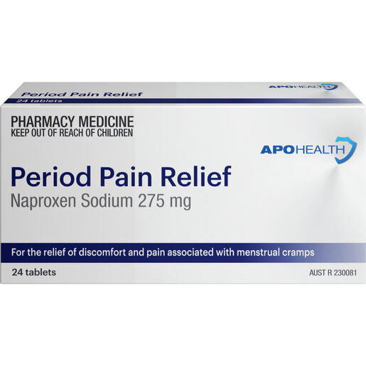 ApoHealth Period Pain Relief 24 Tablets