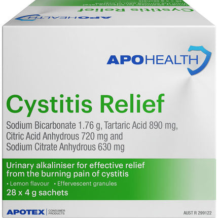 ApoHealth Cystitis Relief 28 Sachets