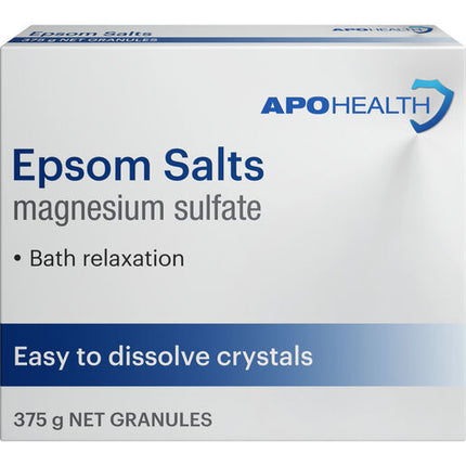 ApoHealth Magnesium Sulfate Epsom Salts 375g