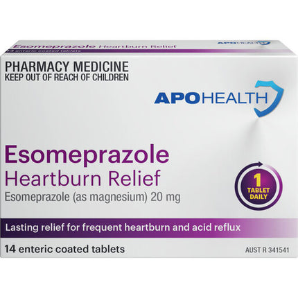 ApoHealth Esomeprazole 20mg 14 Tablets