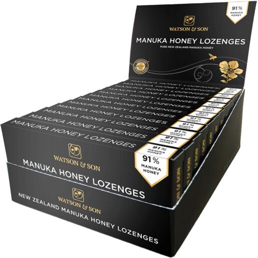 Watson & Son Manuka Honey 400+ Lozenges 8 Pack