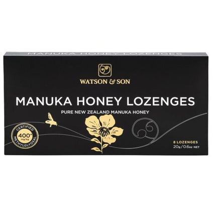 Watson & Son Manuka Honey 400+ Lozenges 8 Pack