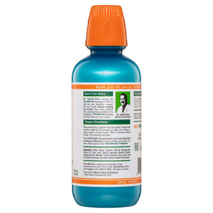 TheraBreath Icy Mint Oral Rinse 473ml
