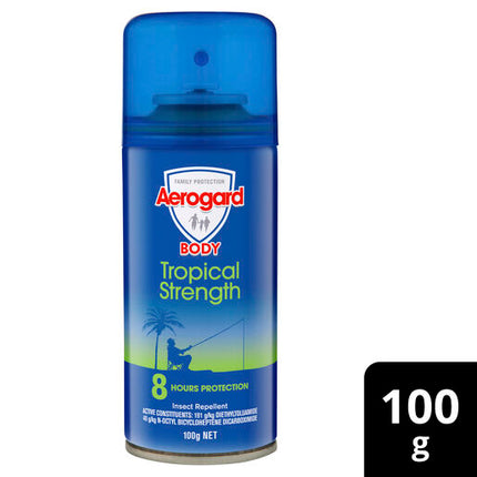 Aerogard Tropical Strength Insect Repellent Aerosol 100g