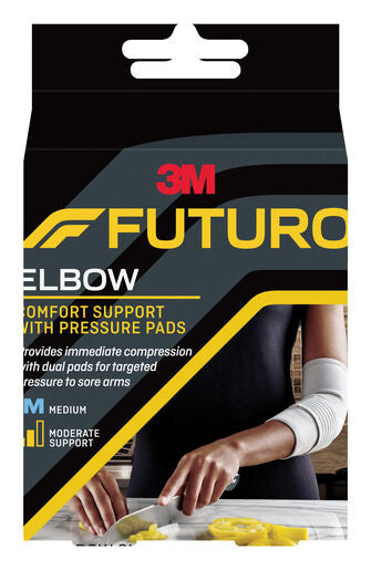 Futuro Comfort Elbow Support with Pressure Pads Medium