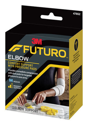 Futuro Comfort Elbow Support with Pressure Pads Medium