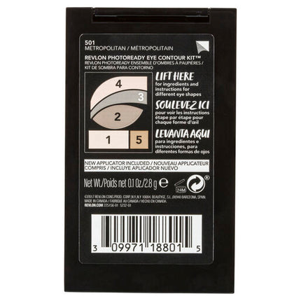 Revlon PhotoReady Eye Contour Kit 501 Metropolitan