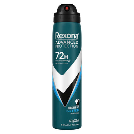Rexona Men Antiperspirant Advanced Protection Invisible Dry Ice Fresh 220ml