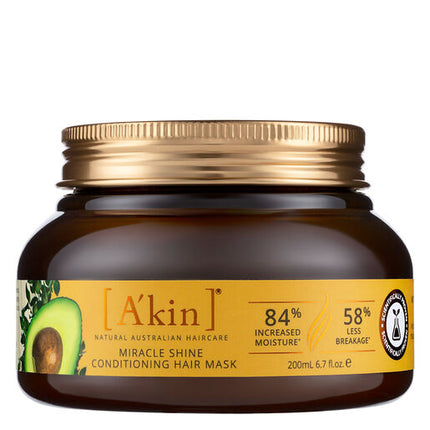 A'kin Miracle Shine Conditioning Hair Mask 200ml