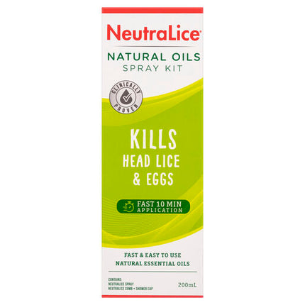 Neutralice Head Lice Spray Kit 200ml