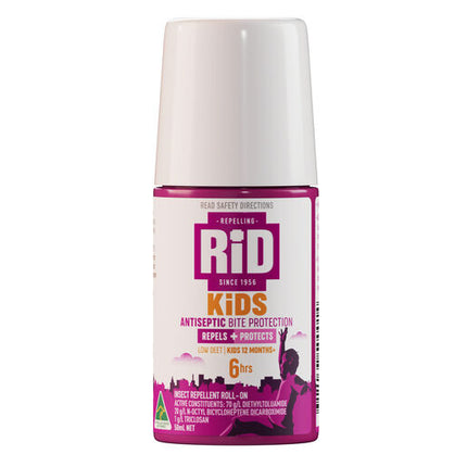 RID Kids Low Irritant Insect Repellent Roll On 50ml