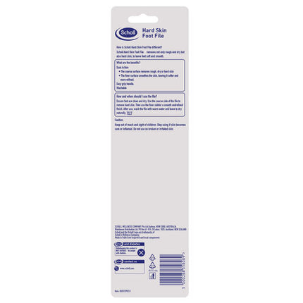 Scholl Hard Skin Dual Action Foot File