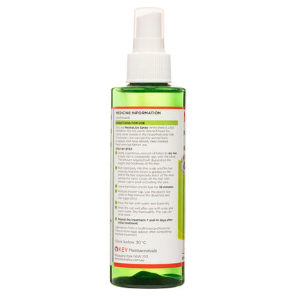Neutralice Head Lice Spray Kit 200ml