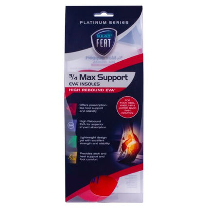 Neat Feat Orthotics Maximum Foot Support Small