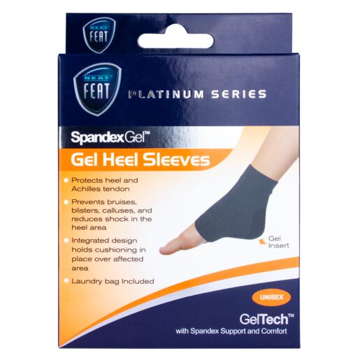 Neat Feat Gel Spandex Heel Sleeve Medium