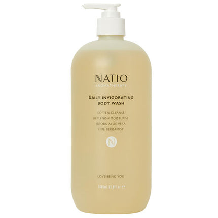 Natio Daily Invigorating Body Wash 1 Litre