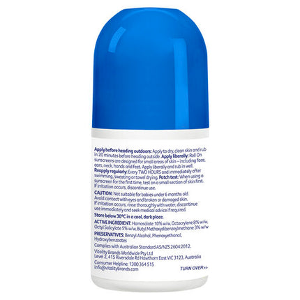 Cancer Council Ultra Roll-On SPF50+ 75mL
