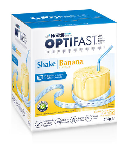 Optifast VLCD Shake Banana 12 x 53g