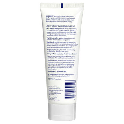 Cancer Council Face & Body Moisturiser Water Resistant SPF50+ 150mL