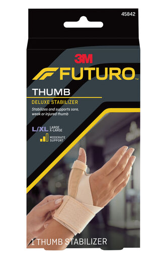 Futuro Deluxe Thumb Stabilizer Beige Large/X-Large