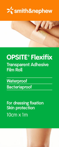 Opsite Flexifix Transparent Film Roll 10cm x 1m