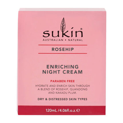 Sukin Rosehip Enriching Night Cream 120mL