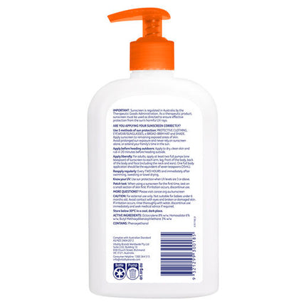 Cancer Council SPF 50+ Everyday Value Sunscreen 500ml