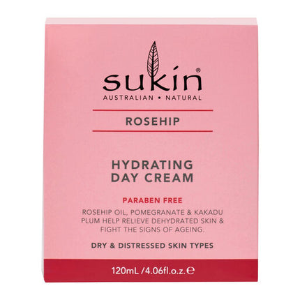 Sukin Rose Hip Hydrating Day Cream 120mL