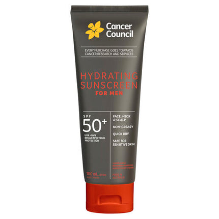 Cancer Council Sunscreen For Men SPF50+ 100ml