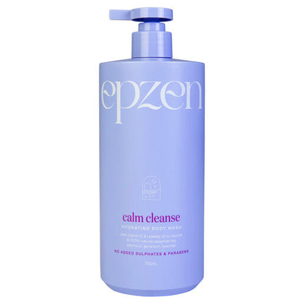 Epzen Calm Cleanse Hydrating Body Wash 750ml