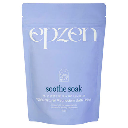 Epzen Magnesium Bath Flakes Soothe Soak 500g