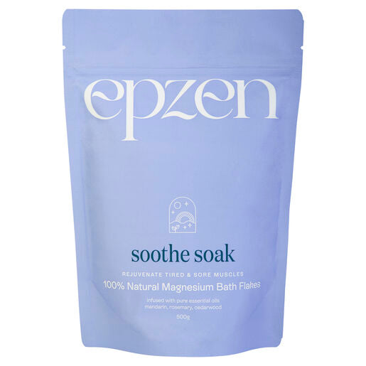 Epzen Magnesium Bath Flakes Soothe Soak 500g